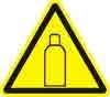Warnung vor Gasflaschen
