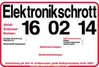 Elektronikschrott EAK 160214