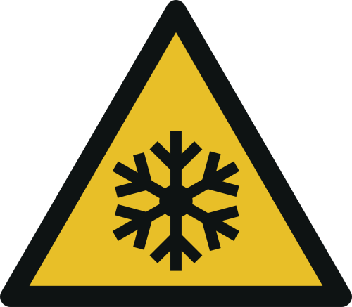 Warnung vor Kälte